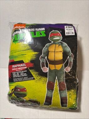 Nickelodeon Raphael Ninja Turtle Costume - Green & Red